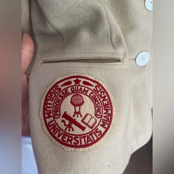 Vintage 40s college sorority jacket - Picture 4 of 8